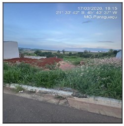 Terreno em leilão em Paraguacu