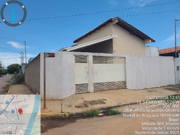 Casa em leilão em Pontal Do Araguaia
