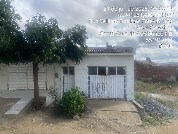 Casa em leilão em Santa Cruz Do Capibaribe