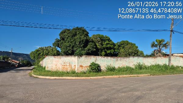 Terreno em leilão em Ponte Alta Do Bom Jesus