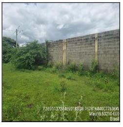 Terreno em leilão em Mauriti