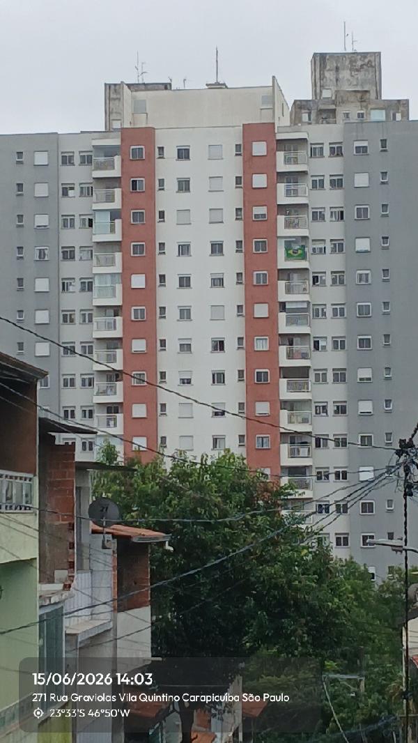 Apartamento em leilão em Carapicuiba