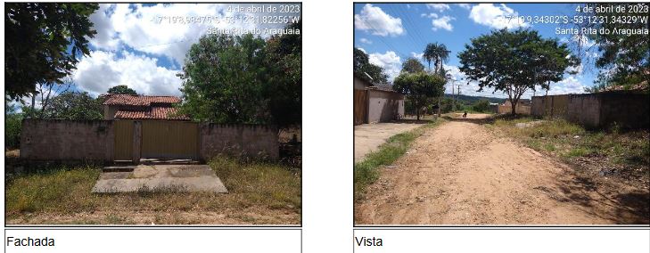 Casa em leilão em Santa Rita Do Araguaia