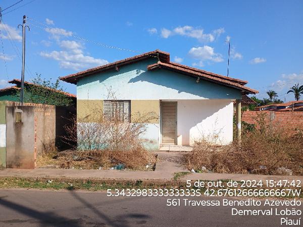 Casa em leilão em Demerval Lobao