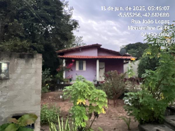 Casa em leilão em Monsenhor Gil