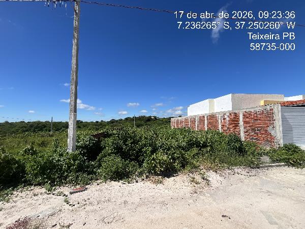 Terreno em leilão em Teixeira