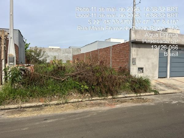 Terreno em leilão em Piracicaba