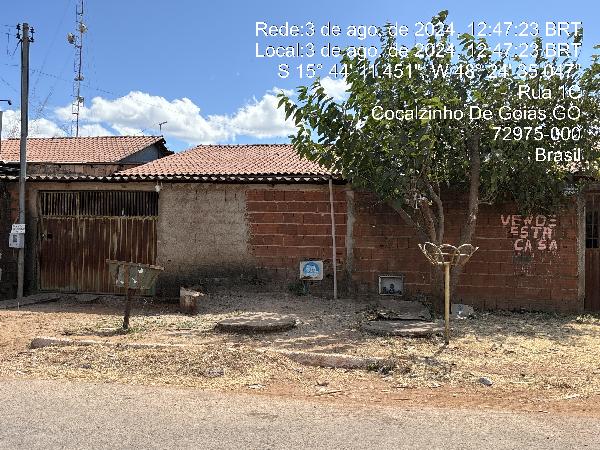 Casa em leilão em Cocalzinho De Goias