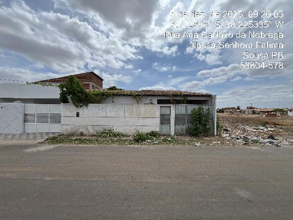 Casa em leilão em Sousa