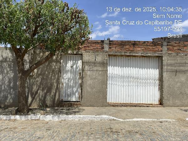 Casa em leilão em Santa Cruz Do Capibaribe