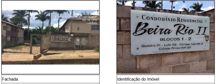 Apartamento em leilão em Cidade Ocidental