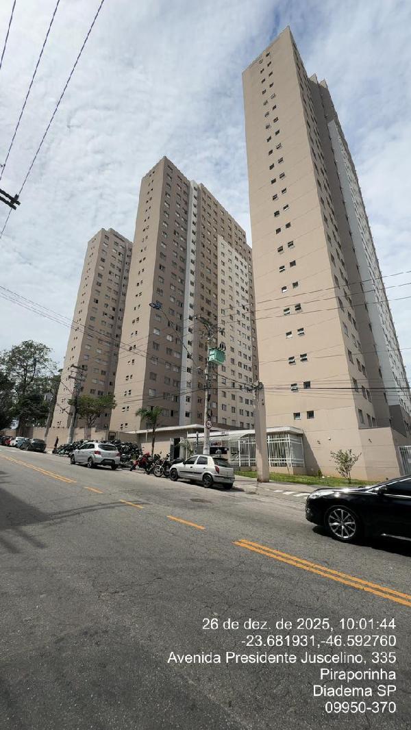 Apartamento em leilão em Diadema