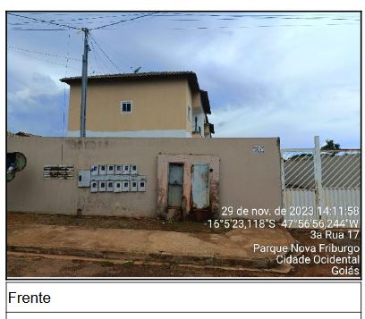 Apartamento em leilão em Cidade Ocidental